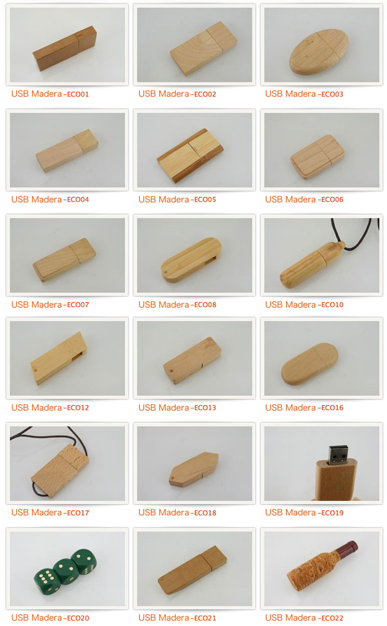 USB madera